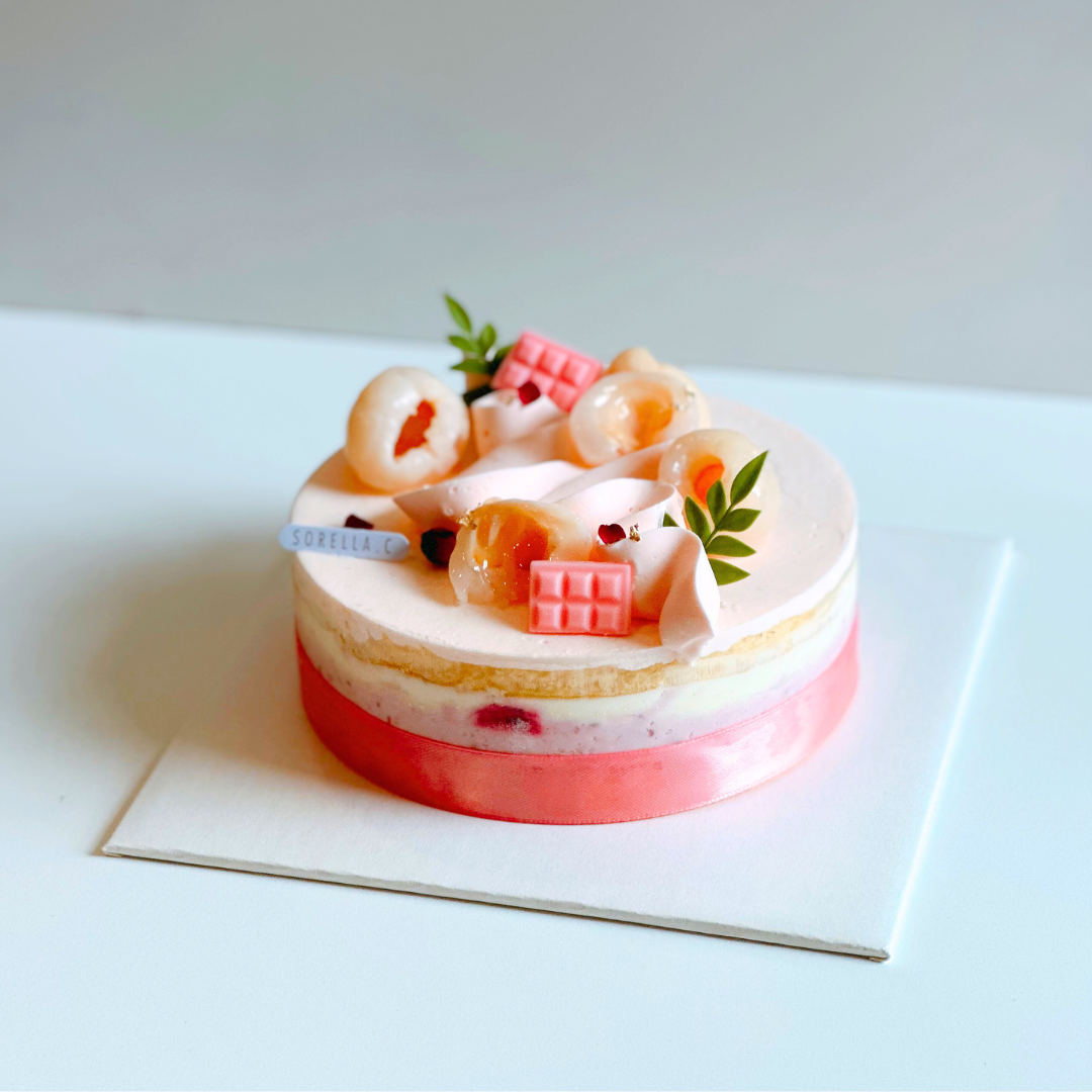 Lychee Rose Almond 6"