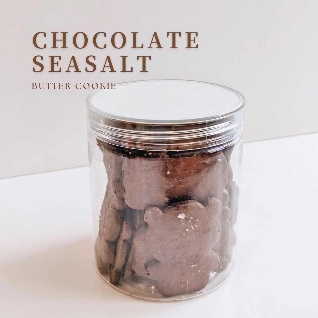 Dark Chocolate Seasalt Butter Cookie