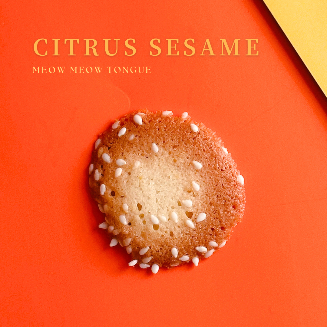 Citrus Sesame Meow Meow Tongue