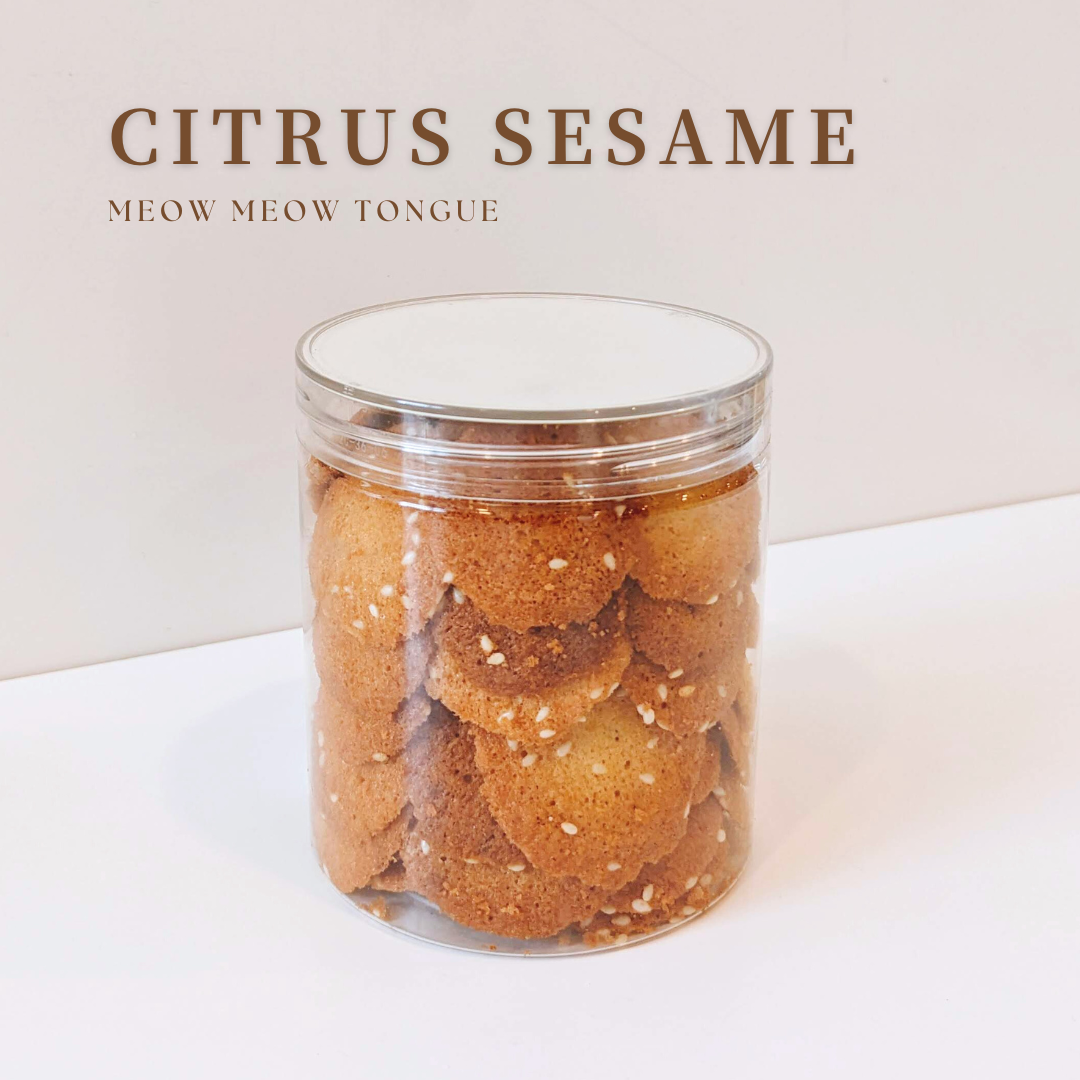 Citrus Sesame Meow Meow Tongue