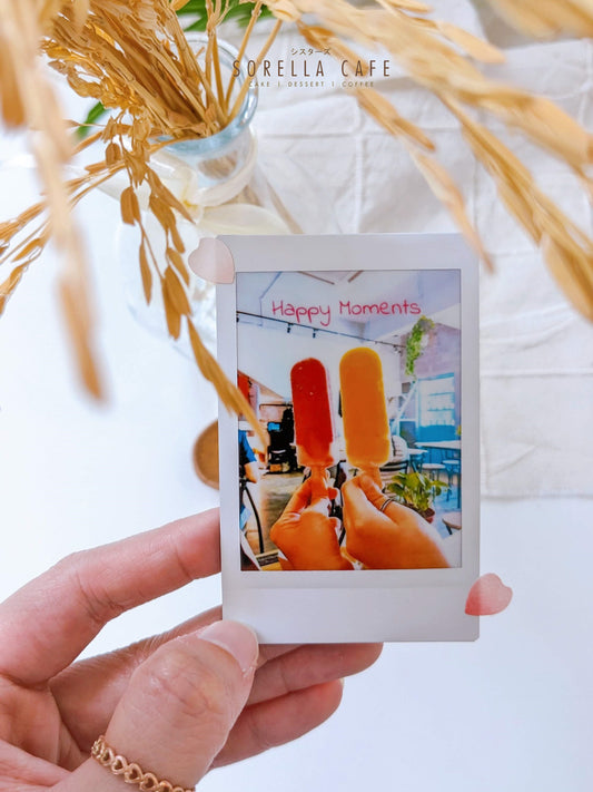 E-greeting Card with Polaroid Photo Print